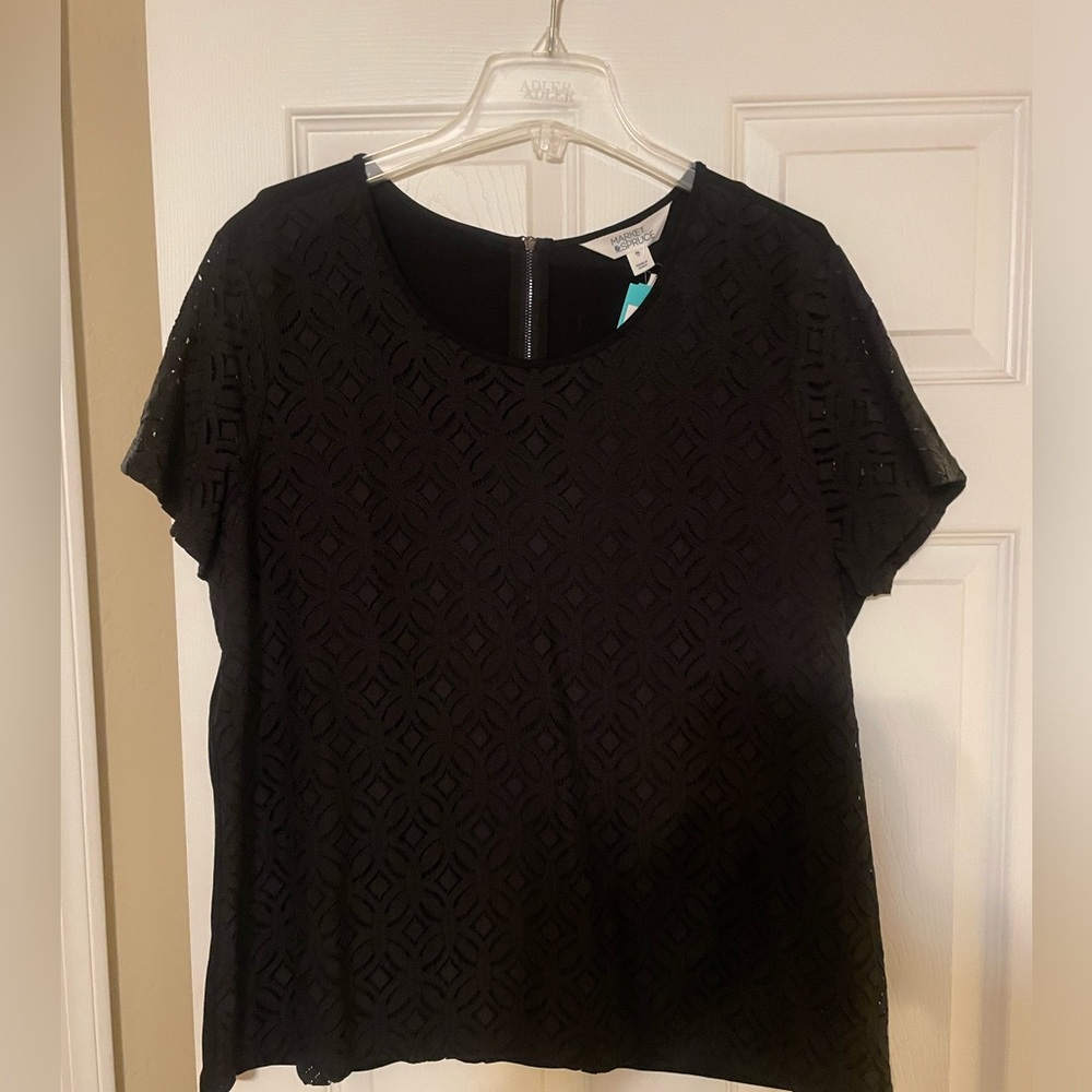 Market and Spruce crochet top.